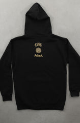 Cukui X Adapt :: Gold Blooded Roots (Men's Black Hoody)