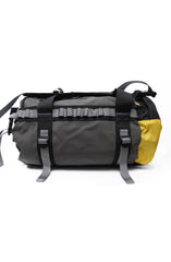Alphanumeric x Adapt :: Higher Learning (Grey/Yellow Duffle Backpack)