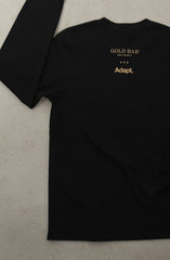 Gold Bar® X Adapt :: Gold Blooded Spirits II (Men's Black Long Sleeve Tee)