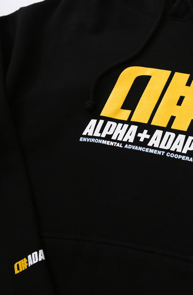 Alphanumeric x Adapt :: RAE II (Men's Black Hoody) – Adapt.