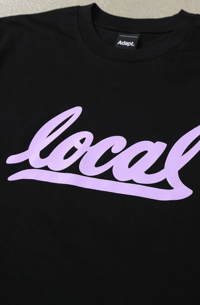 Local II (Men's Black/Violet Tee) – Adapt.