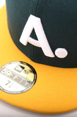 New Era X Adapt :: A-Type (Green/Gold 59/50 Fitted Cap)