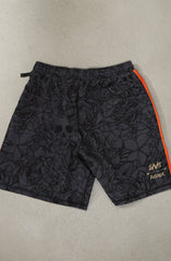 SAVS x Adapt :: Gold Blooded RPM (Men's Black/Orange Hybrid Shorts)