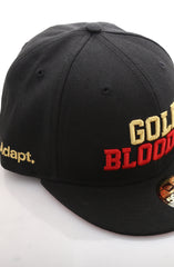 New Era X Adapt :: Gold Blooded (Black/Red 59/50 Fitted Cap)