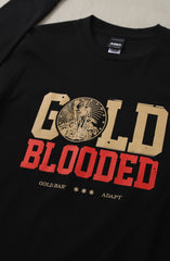 Gold Bar® X Adapt :: Gold Blooded Spirits II (Men's Black Long Sleeve Tee)