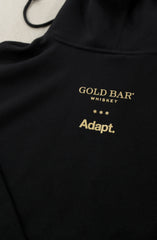 Gold Bar® X Adapt :: Gold Blooded Spirits II (Men's Black Hoody)