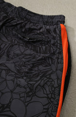 SAVS x Adapt :: Gold Blooded RPM (Men's Black/Orange Hybrid Shorts)