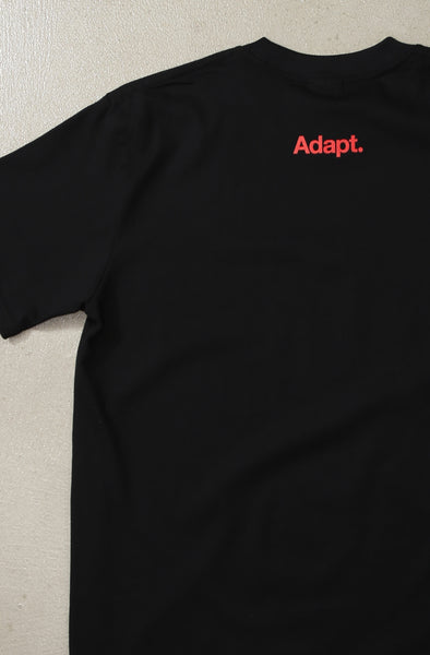 Beat LA (Men's Black/Red Tee) – Adapt.