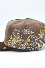 dvniel.luu x Adapt :: OG SF: Gold Blooded (Light Brown/Brown Snapback Cap)