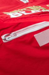SAVS x Adapt :: Gold Blooded SFC (Men's Red/Gold Stadium Jacket)