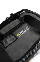 Alphanumeric x Adapt :: Higher Learning (Grey/Yellow Duffle Backpack)