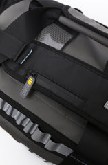 Alphanumeric x Adapt :: Higher Learning (Grey/Yellow Duffle Backpack)