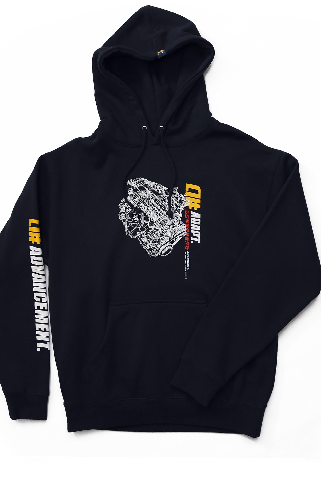 Alphanumeric x Adapt :: ATEC (Men's Dark Navy Hoody)