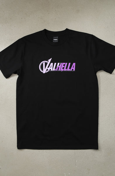 Valhella II (Men's Black Tee) – Adapt.