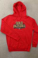 Illuminaries X Adapt :: Gold Blooded Forever (Men's Red Hoody)