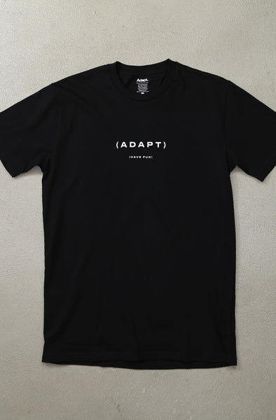 トップス ADAPTART ADAPTATION TEE one size Have Fun (Men's Black A1 Tee) – Adapt.