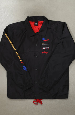 Simulators (Men's Black Coach Jacket) – Adapt.
