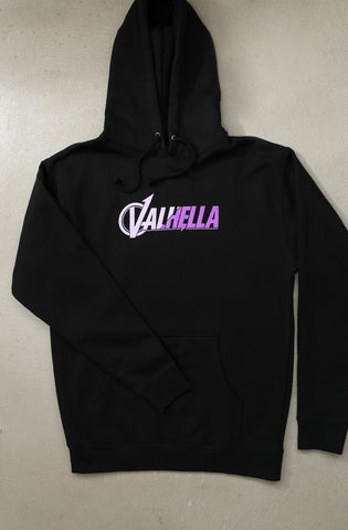 Valhella II (Men's Black Hoody) – Adapt.