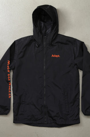 SF City (Men's Black/Orange Full-Zip Jacket) – Adapt.