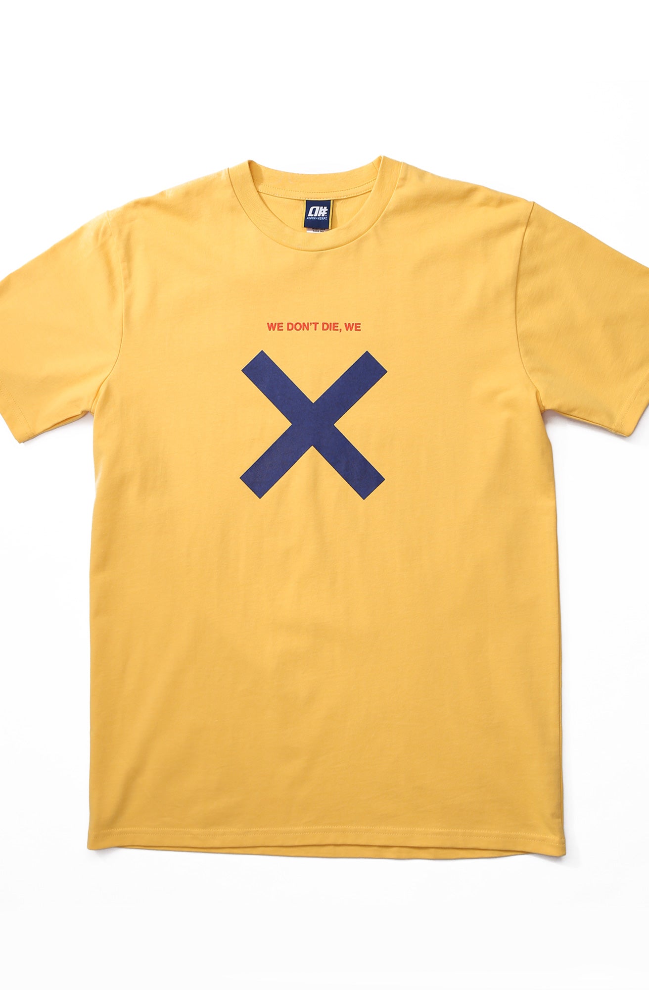 Alphanumeric x Adapt :: Multiply (Men's Yellow Tee)