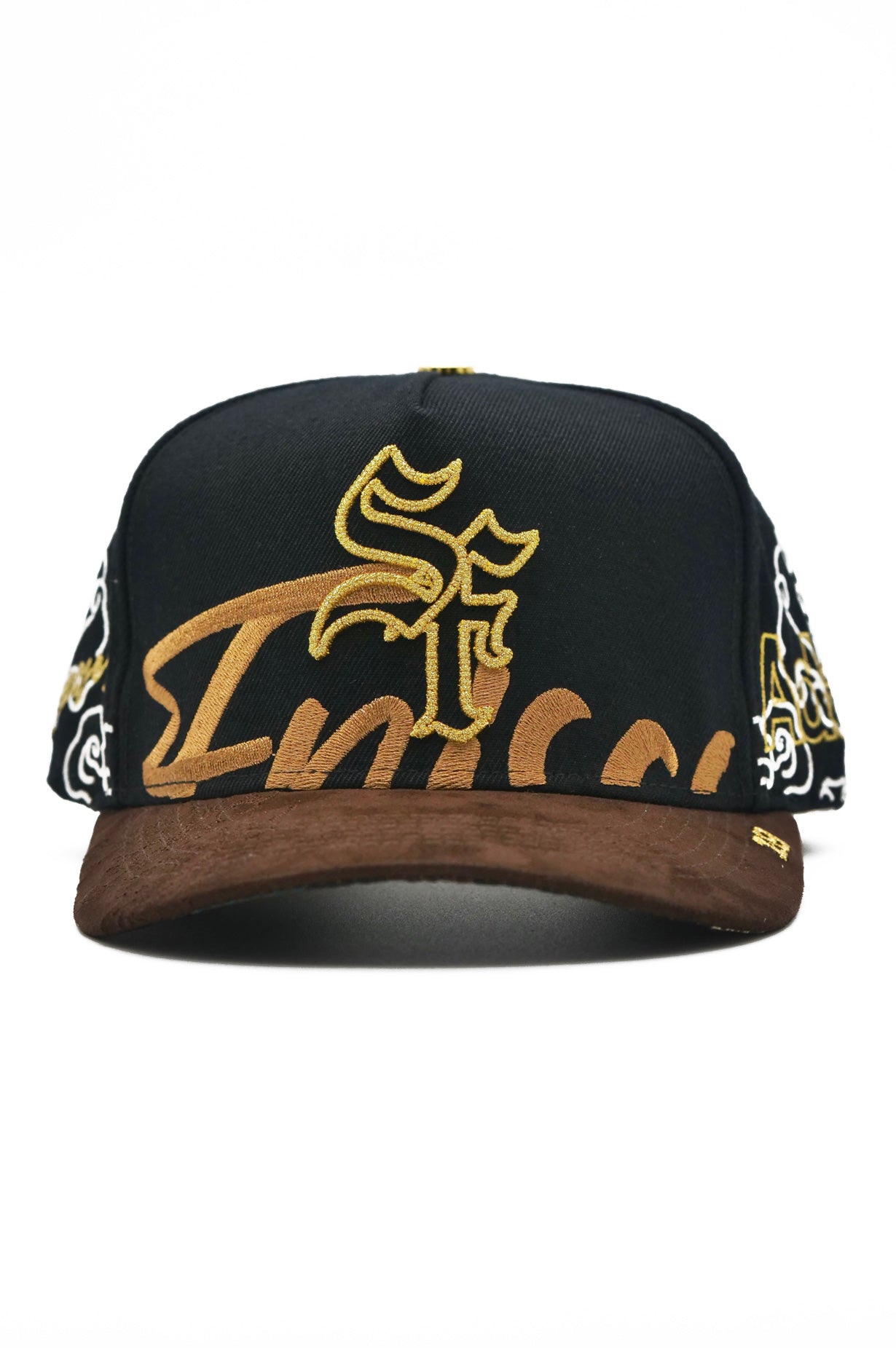 dvniel.luu x Adapt :: OG SF: Gold Blooded (Black Snapback Cap)