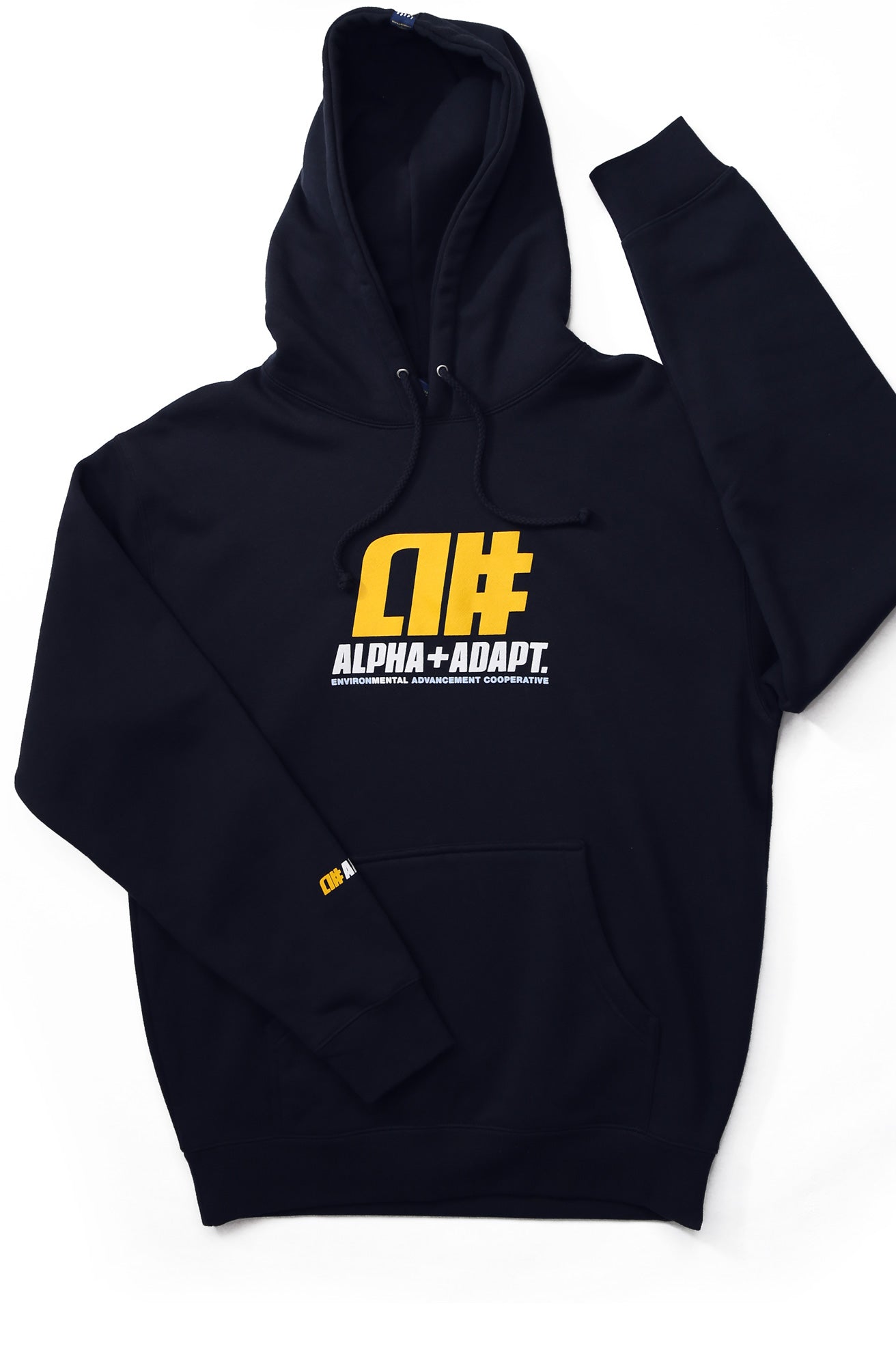 Alphanumeric x Adapt :: RAE II (Men's Dark Navy Hoody)