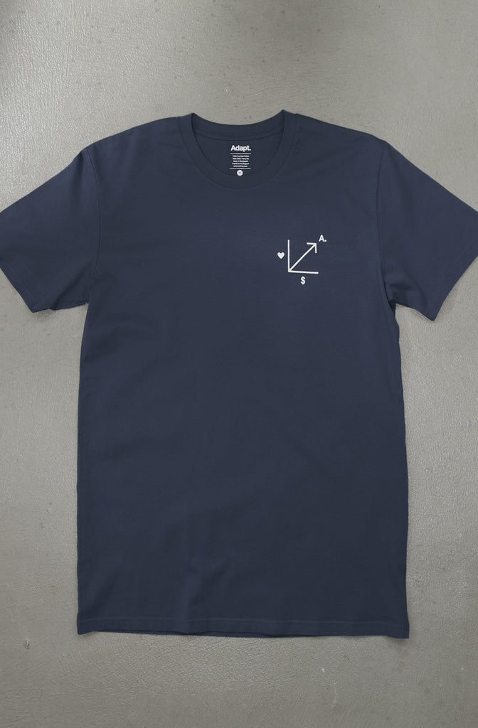 Economics (Men's Petrol Blue A1 Tee)