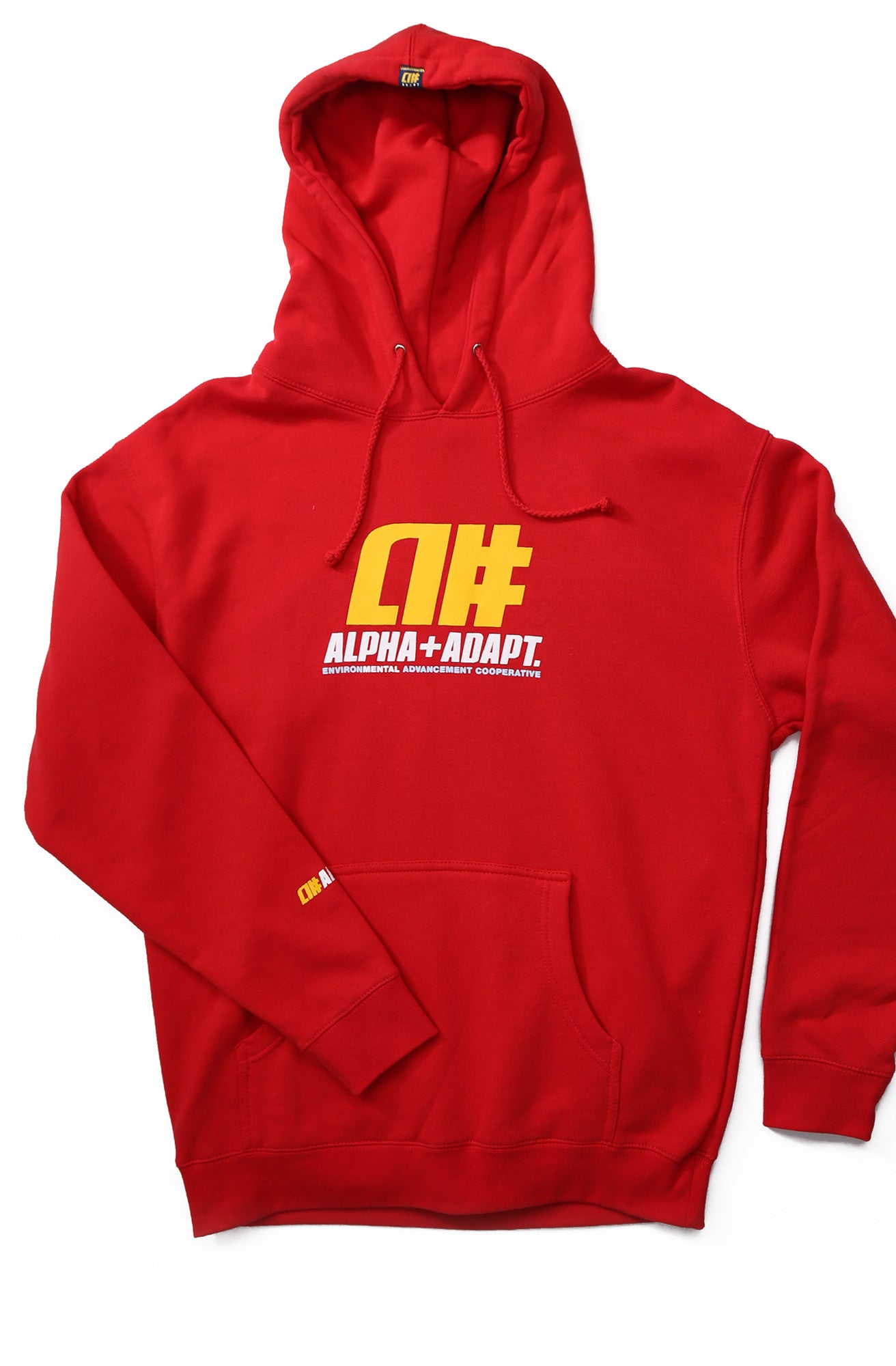 Alphanumeric x Adapt :: RAE II (Men's Red Hoody)