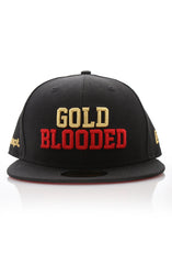 New Era X Adapt :: Gold Blooded (Black/Red 59/50 Fitted Cap)