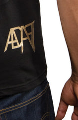 Gold Blooded (Men's Black/Red Tee)