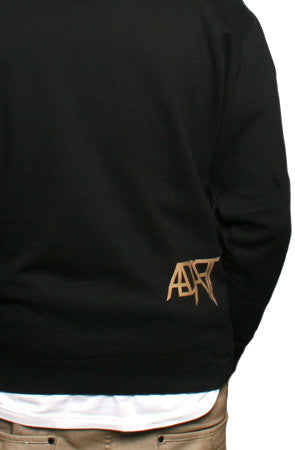 Gold Blooded (Men's Black/Red Crewneck Sweatshirt) – Adapt.