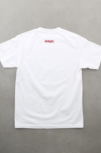 49 ERA (Men's White Tee) – Adapt.