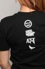 Hieroglyphics X Adapt :: 93 'til (Women's Black V-Neck)