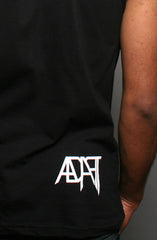 Ashley Vee X Adapt :: Good Morning (Men's Black Tank)