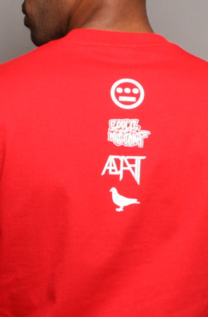 Hieroglyphics X Adapt :: 93 'til (Men's Red Tee) – Adapt.