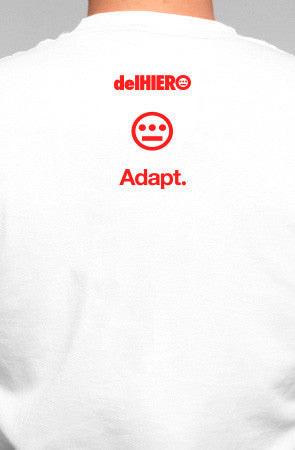 Deltron x Adapt :: Deltron Z (Men's White Tee) – Adapt.