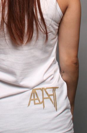 Gold Blooded (Women's Red Tank Top) – Adapt.