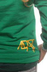 Gold Blooded (Women's Kelly Green Hoody)