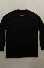 Empire Strike (Men's Black Long Sleeve Tee)