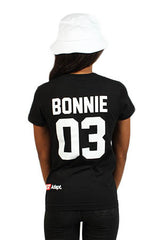 Breezy Excursion X Adapt :: Down To Ride (Bonnie) (Women's Black Tee)