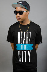 Breezy Excursion X Adapt :: Heart of the City (Men's Black/Teal Tee)