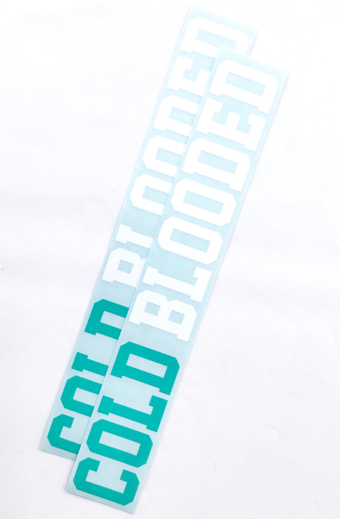 Cold Blooded II (Teal/White 12" Vinyl 2-Pack)