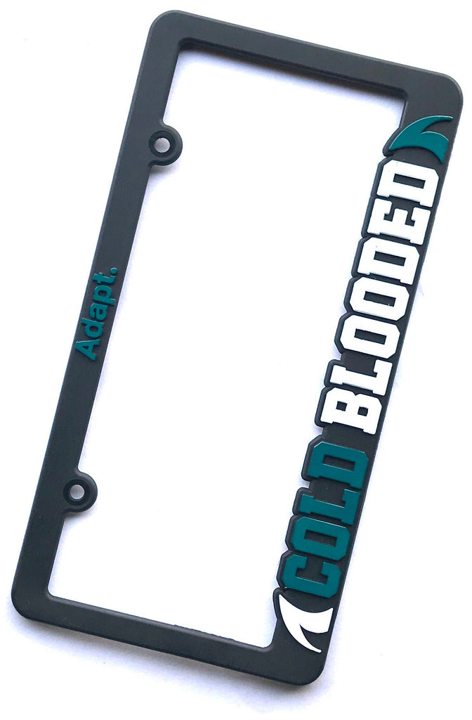 Cold Blooded II (Black License Plate Frame)