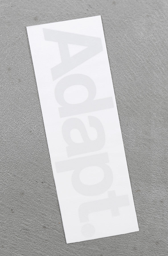 CTA Vinyl (10" White Sticker 2-Pack)