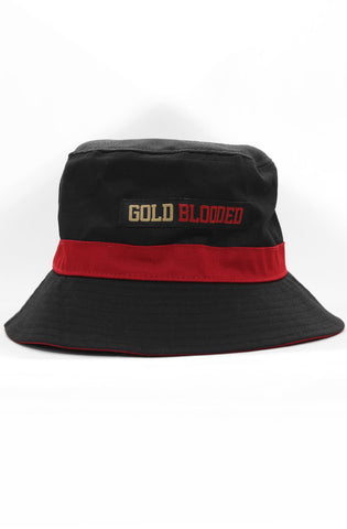 Black and gold bucket 2024 hat