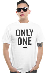 Only One (Men's White Tee)