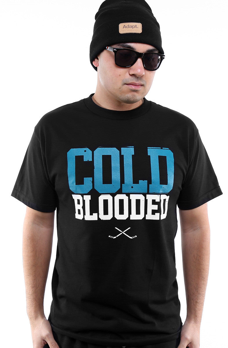 Cold Blooded II (Men's Black Tee)