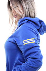 Gold Blooded Royalty :: 23 (Women's Royal Hoody)