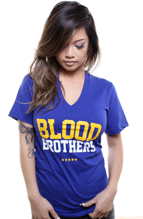 Blood Brothers (Women's Royal V-Neck)