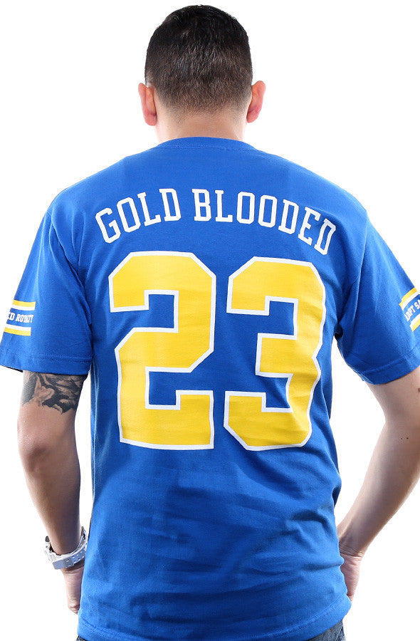 Gold Blooded Royalty :: 23 (Men's Royal Tee)